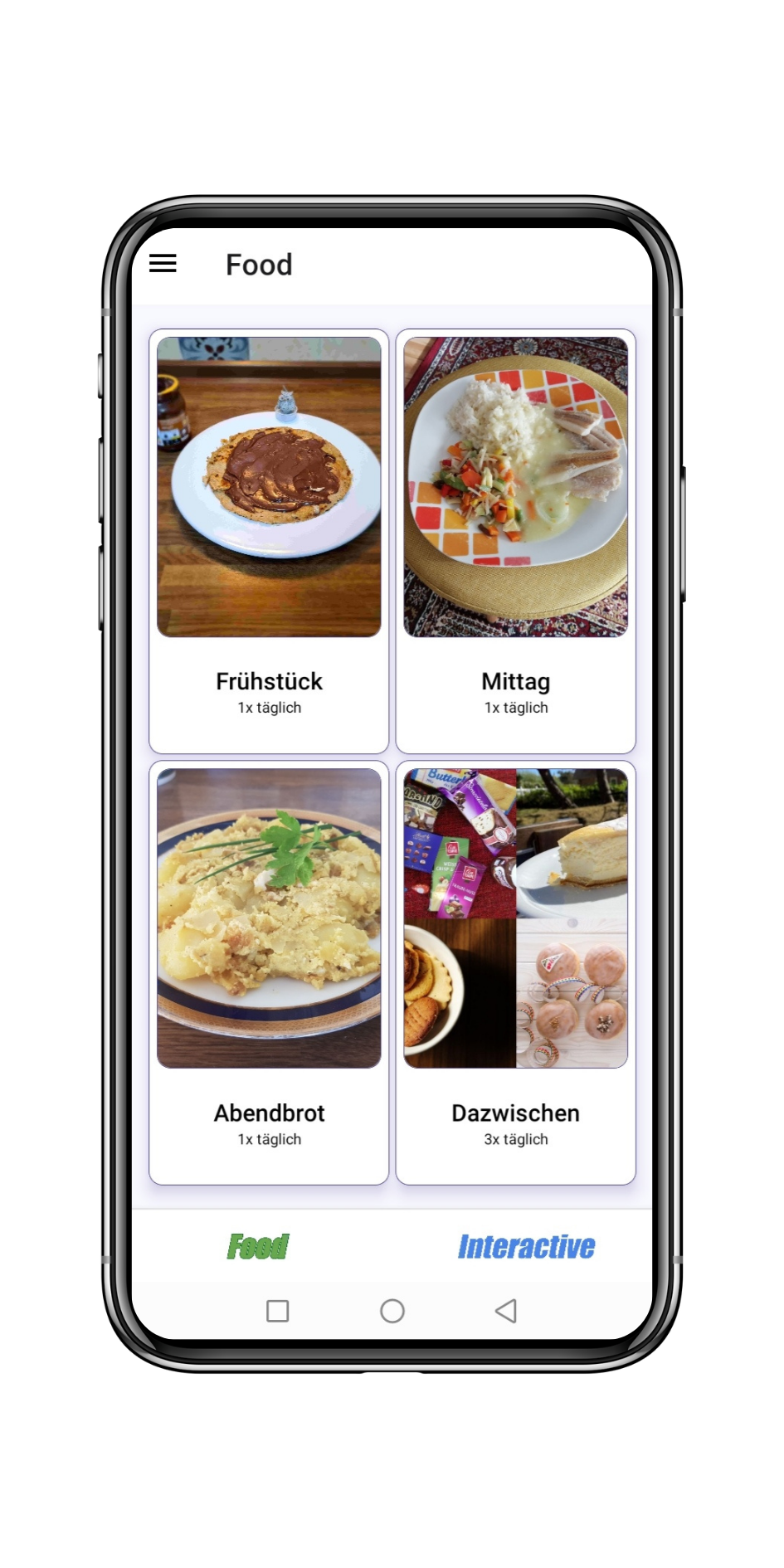 Startbildschirm App